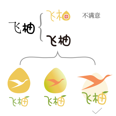 “飛柚網(wǎng)絡(luò)”Logo設(shè)計(jì)思維 為表哥店鋪?zhàn)⑷肟萍寂c活力的視覺(jué)基因